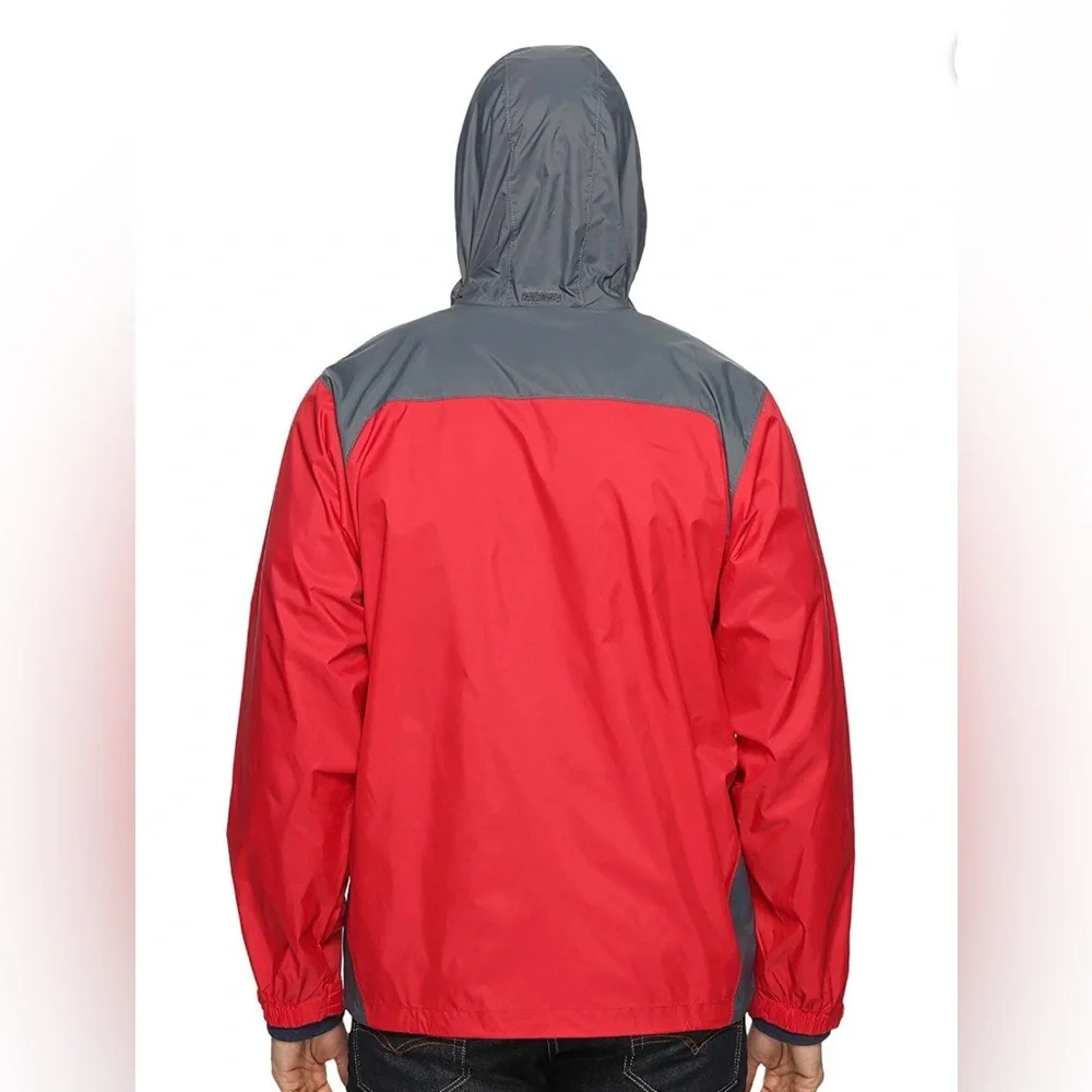 Columbia Mountain Red/Graphite Glennaker Lake Rain Jacket
